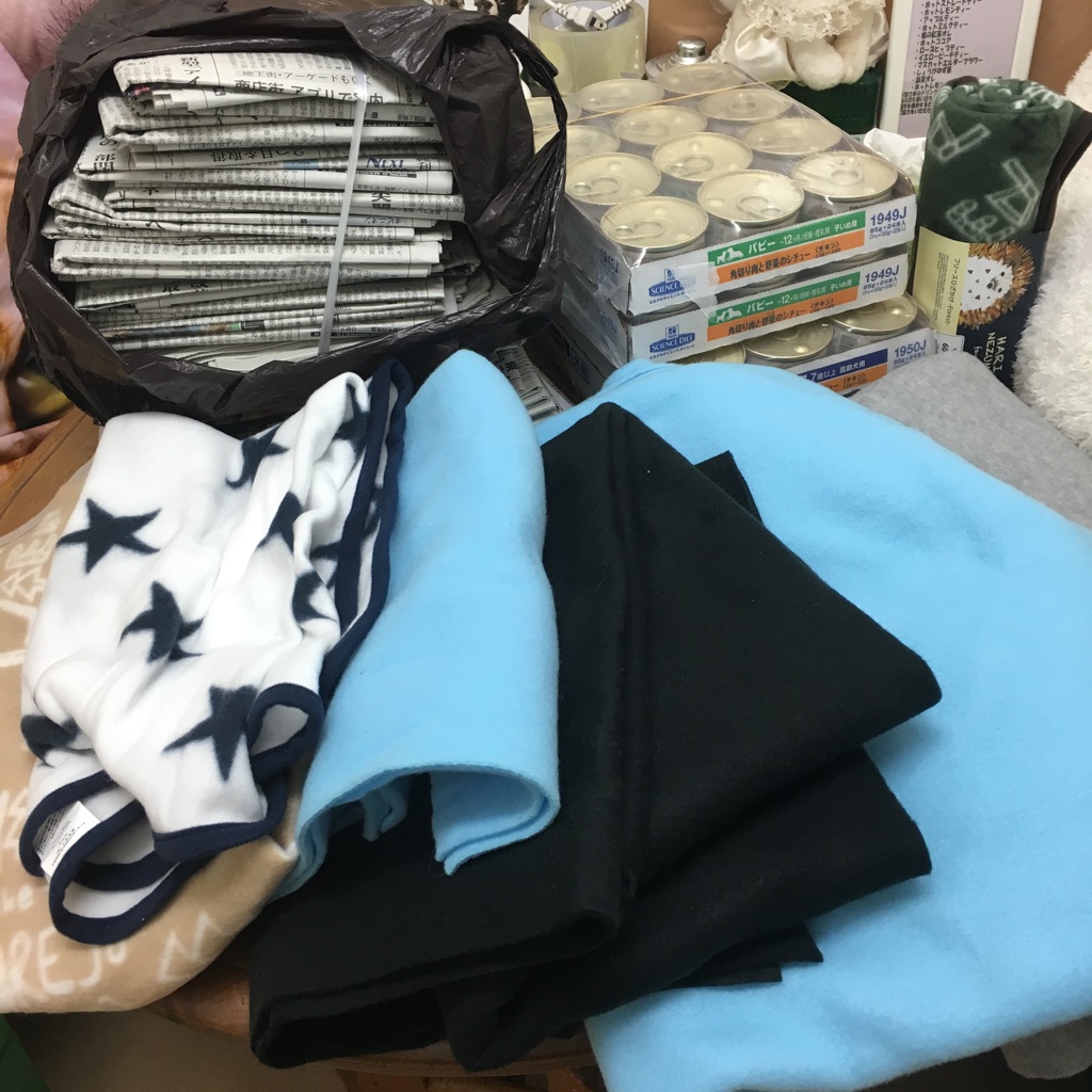 支援物資を送ってくださったり、ご持参くださったりありがとうございます💑